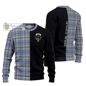 Tweedie Tartan Ugly Sweater with Family Crest and Half Of Me Style