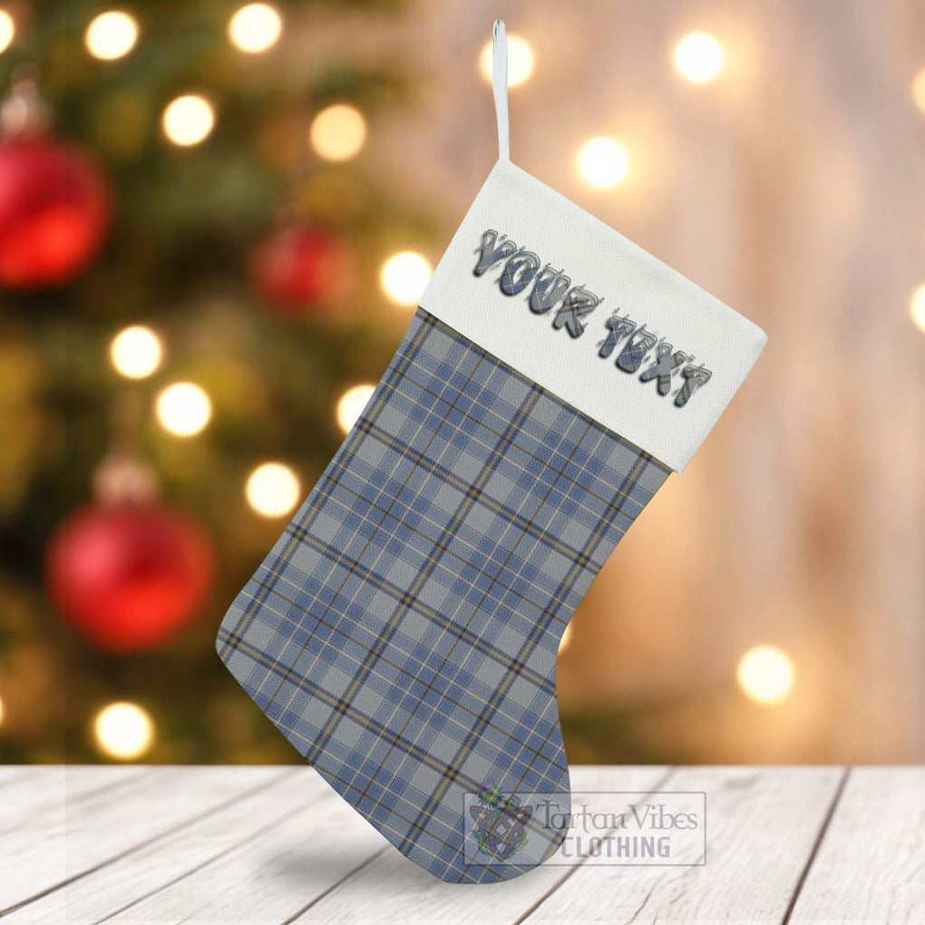 Tartan Vibes Clothing Tweedie Tartan Christmas Stocking with Personalized Text