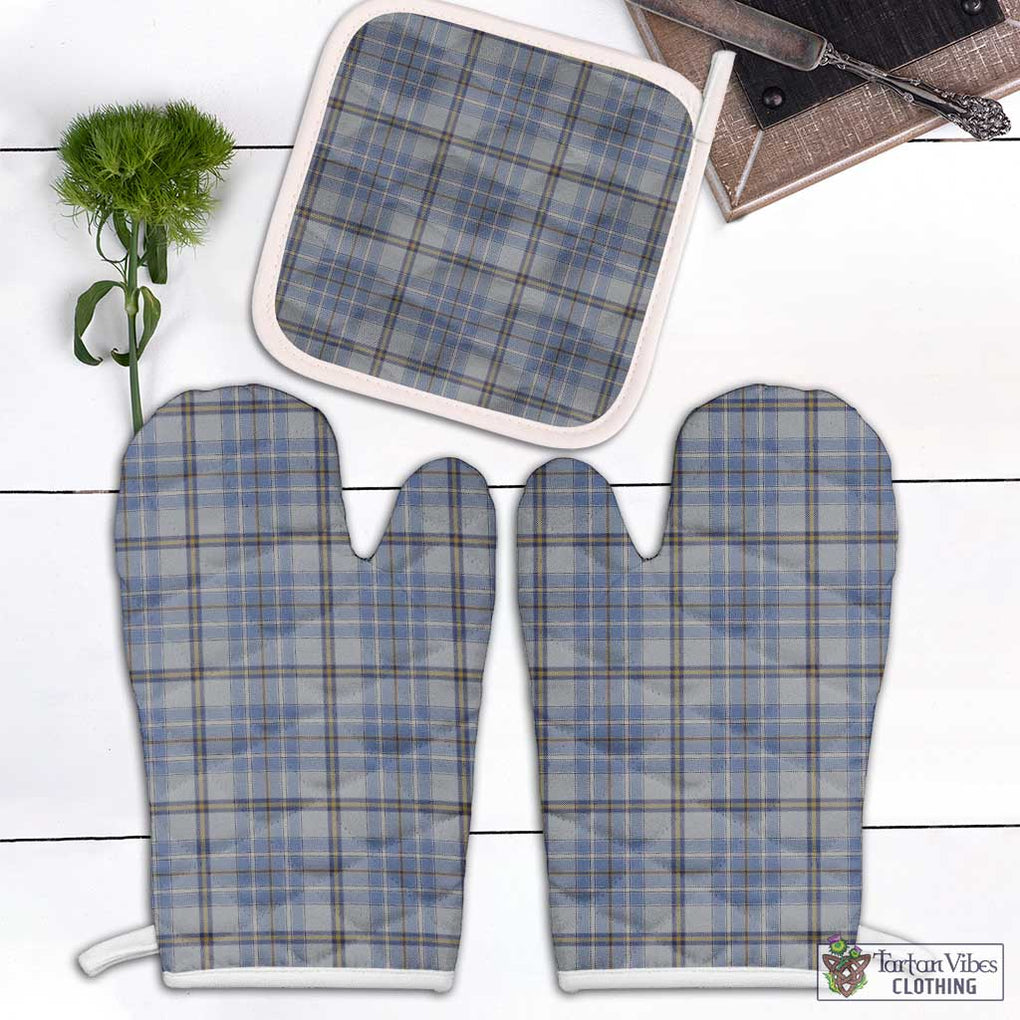 Tweedie Tartan Combo Oven Mitt & Pot-Holder Combo 1 Oven Mitt & 1 Pot-Holder White - Tartan Vibes Clothing