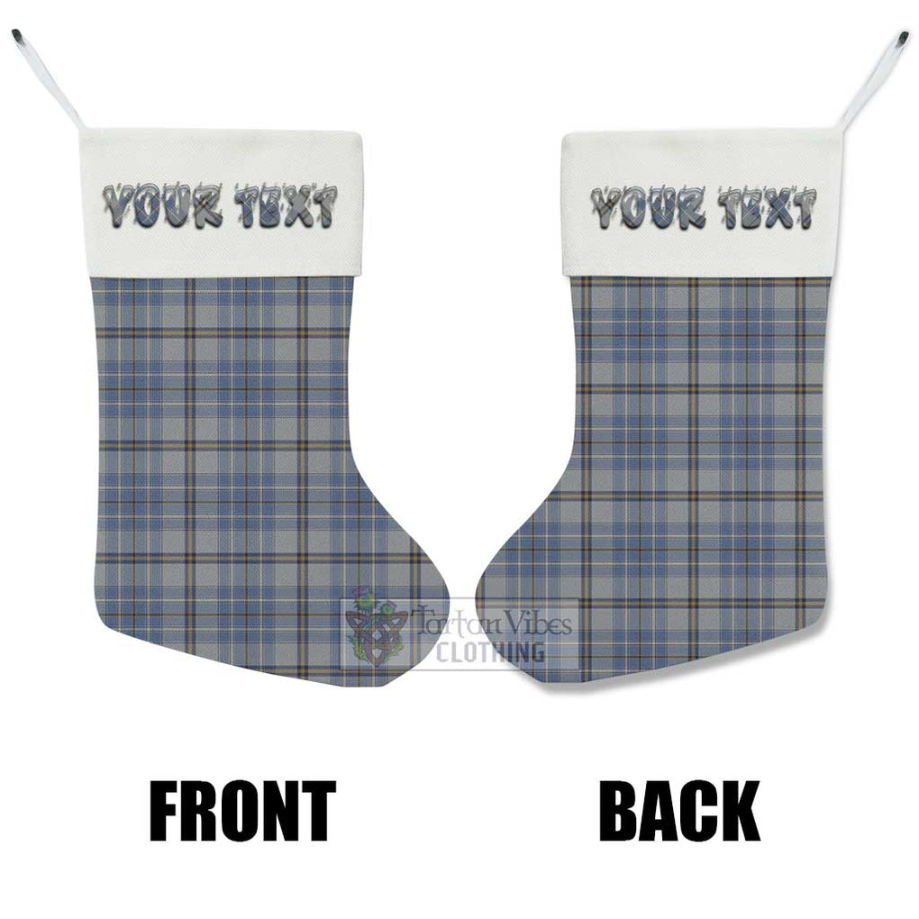 Tartan Vibes Clothing Tweedie Tartan Christmas Stocking with Personalized Text