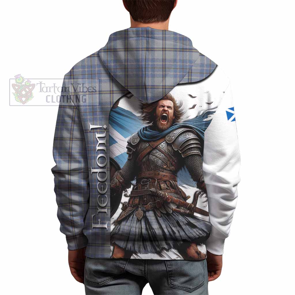 Tartan Vibes Clothing Tweedie Crest Tartan Hoodie Inspired by the Freedom of Scottish Warrior