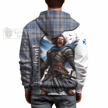 Tweedie Crest Tartan Hoodie Inspired by the Freedom of Scottish Warrior