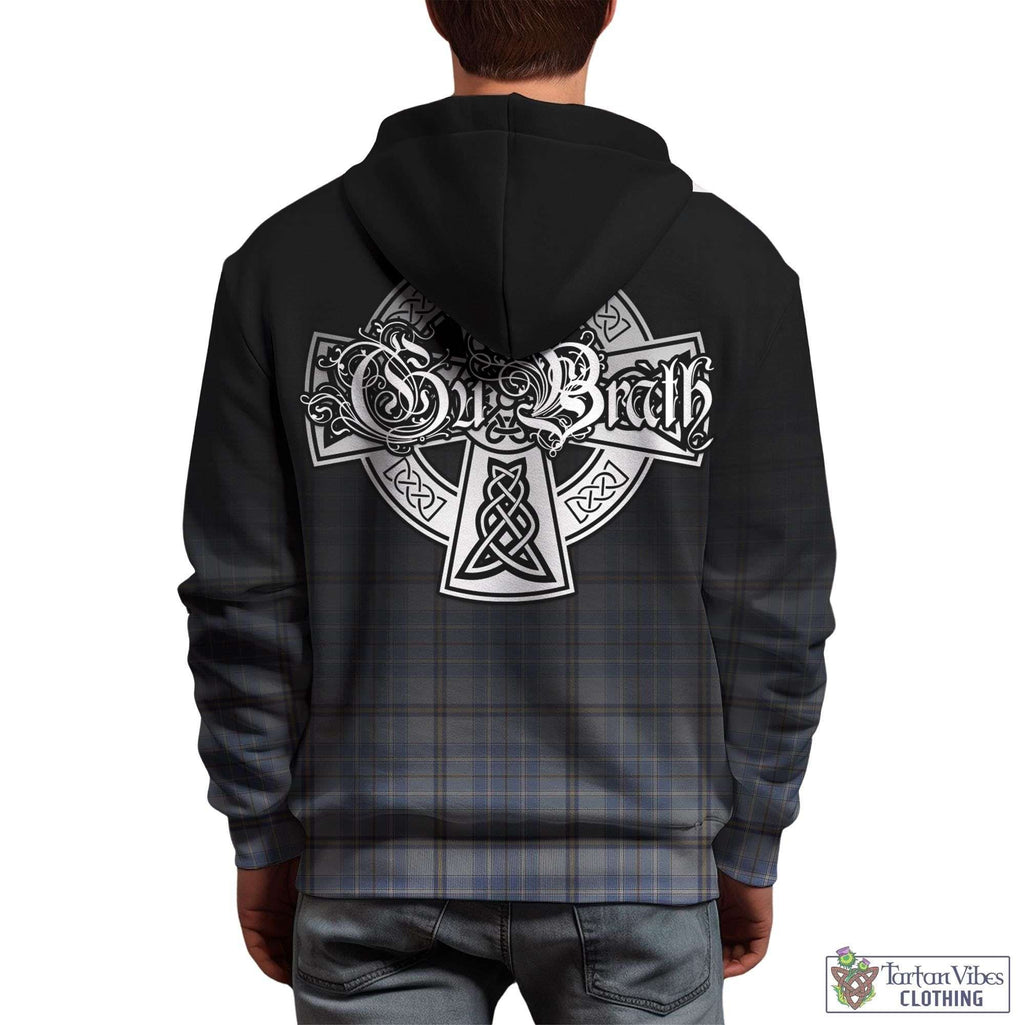 Tartan Vibes Clothing Tweedie Tartan Hoodie Featuring Alba Gu Brath Family Crest Celtic Inspired