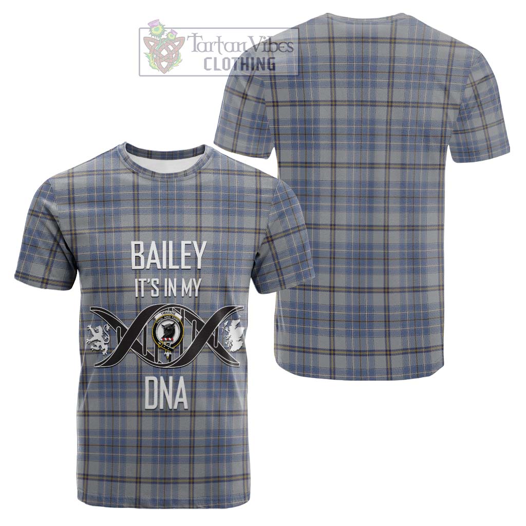 Tartan Vibes Clothing Tweedie Tartan Cotton T-shirt with Family Crest DNA In Me Style