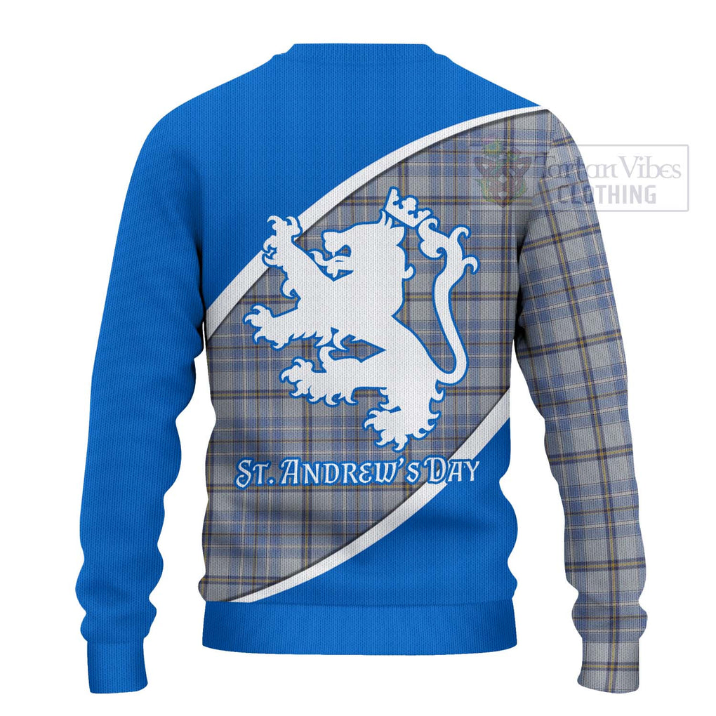 Tartan Vibes Clothing Tweedie Family Crest Tartan Knitted Sweater Celebrate Saint Andrew's Day in Style