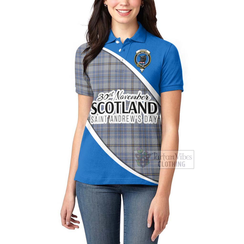 Tartan Vibes Clothing Tweedie Family Crest Tartan Women's Polo Shirt Celebrate Saint Andrew's Day in Style