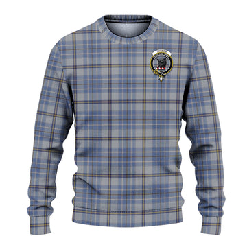 Tweedie Tartan Ugly Sweater with Family Crest