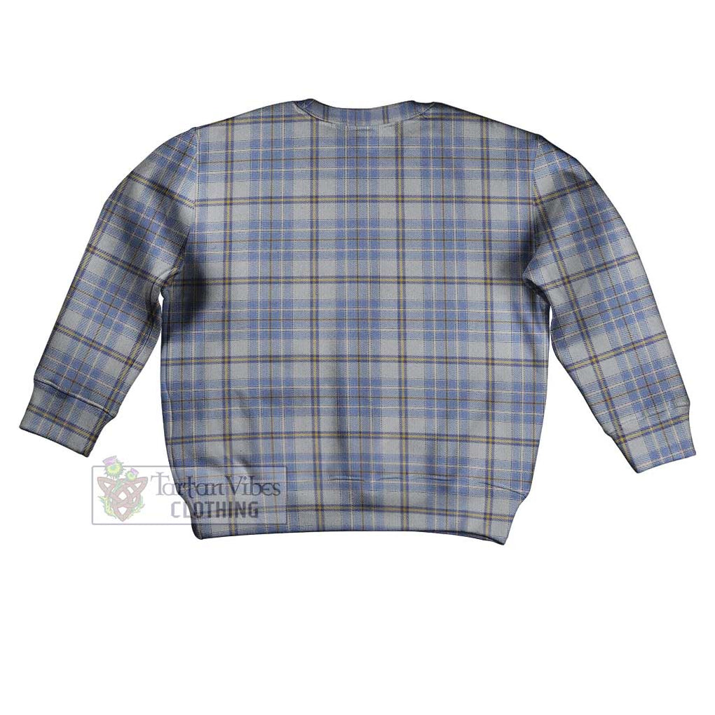 Tartan Vibes Clothing Tweedie Tartan Kid Ugly Sweater with Family Crest