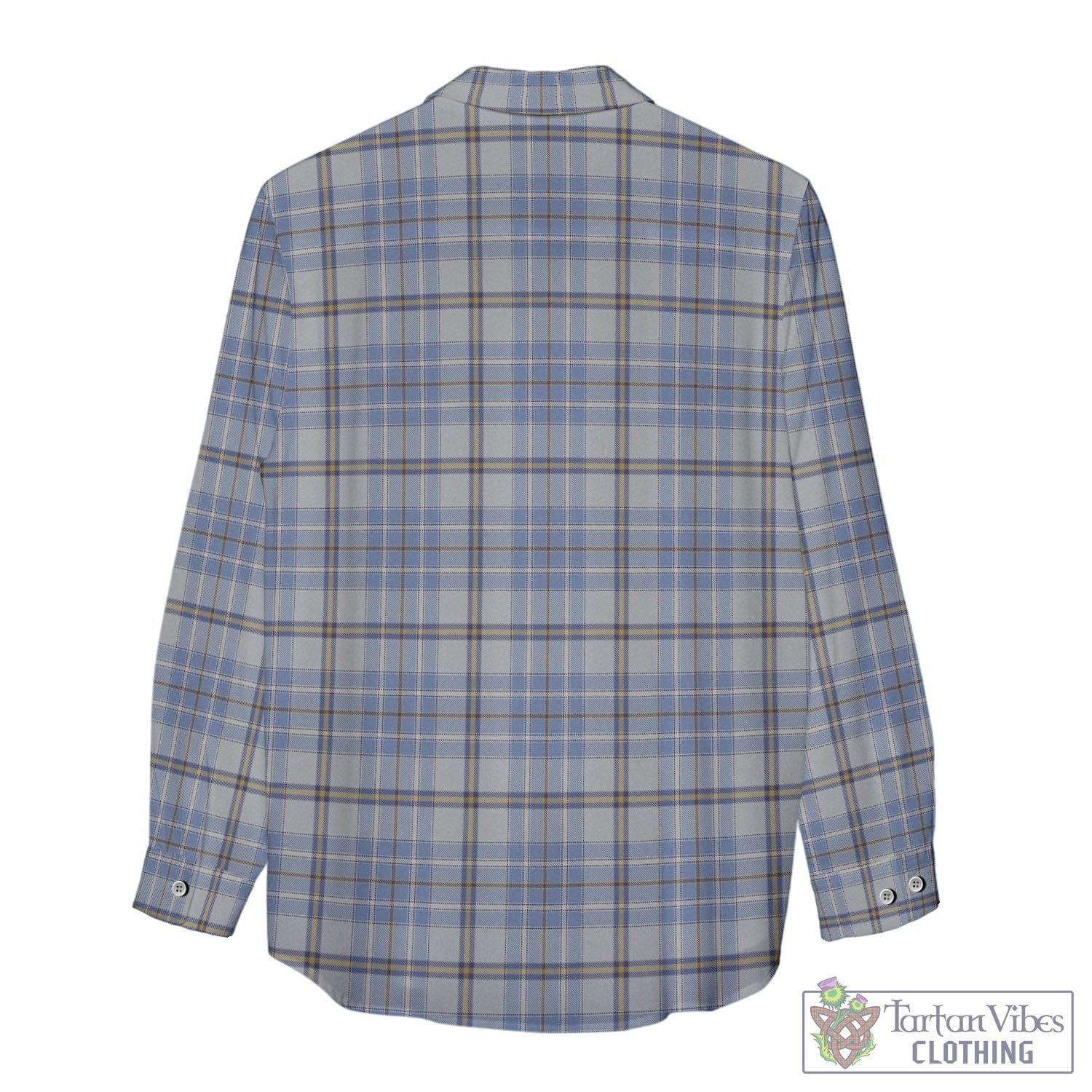 Tartan Vibes Clothing Tweedie Tartan Womens Casual Shirt with Family Crest