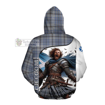 Tweedie Crest Tartan Cotton Hoodie Inspired by the Freedom of Scottish Warrior