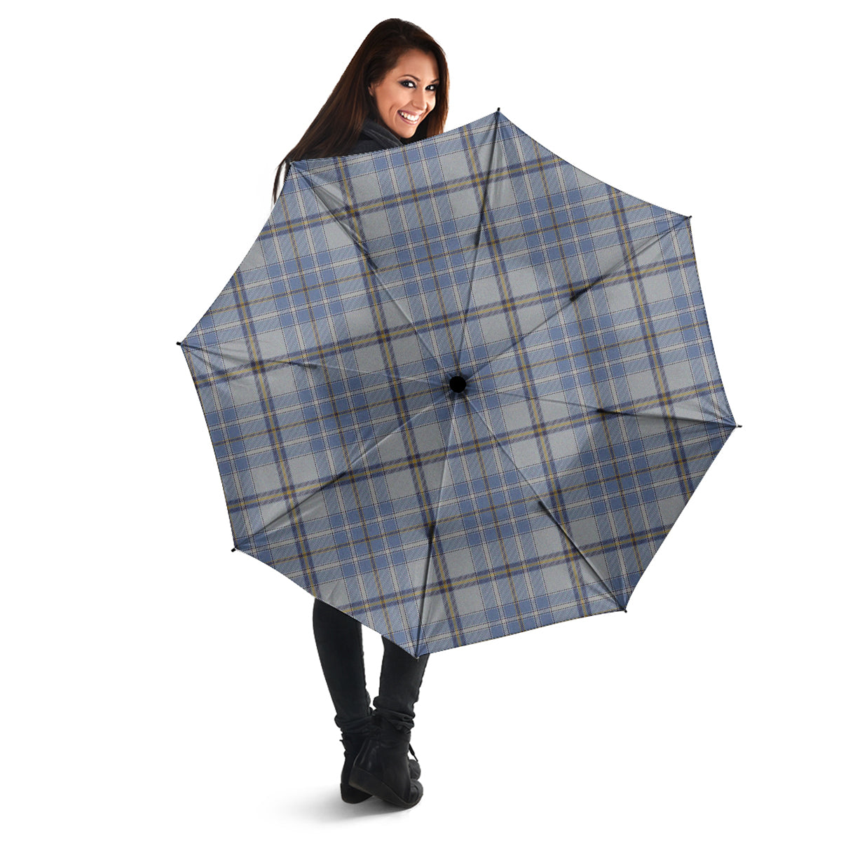 Tweedie Tartan Umbrella - Tartanvibesclothing