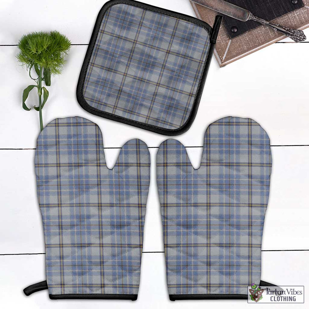 Tweedie Tartan Combo Oven Mitt & Pot-Holder Combo 1 Oven Mitt & 1 Pot-Holder Black - Tartan Vibes Clothing