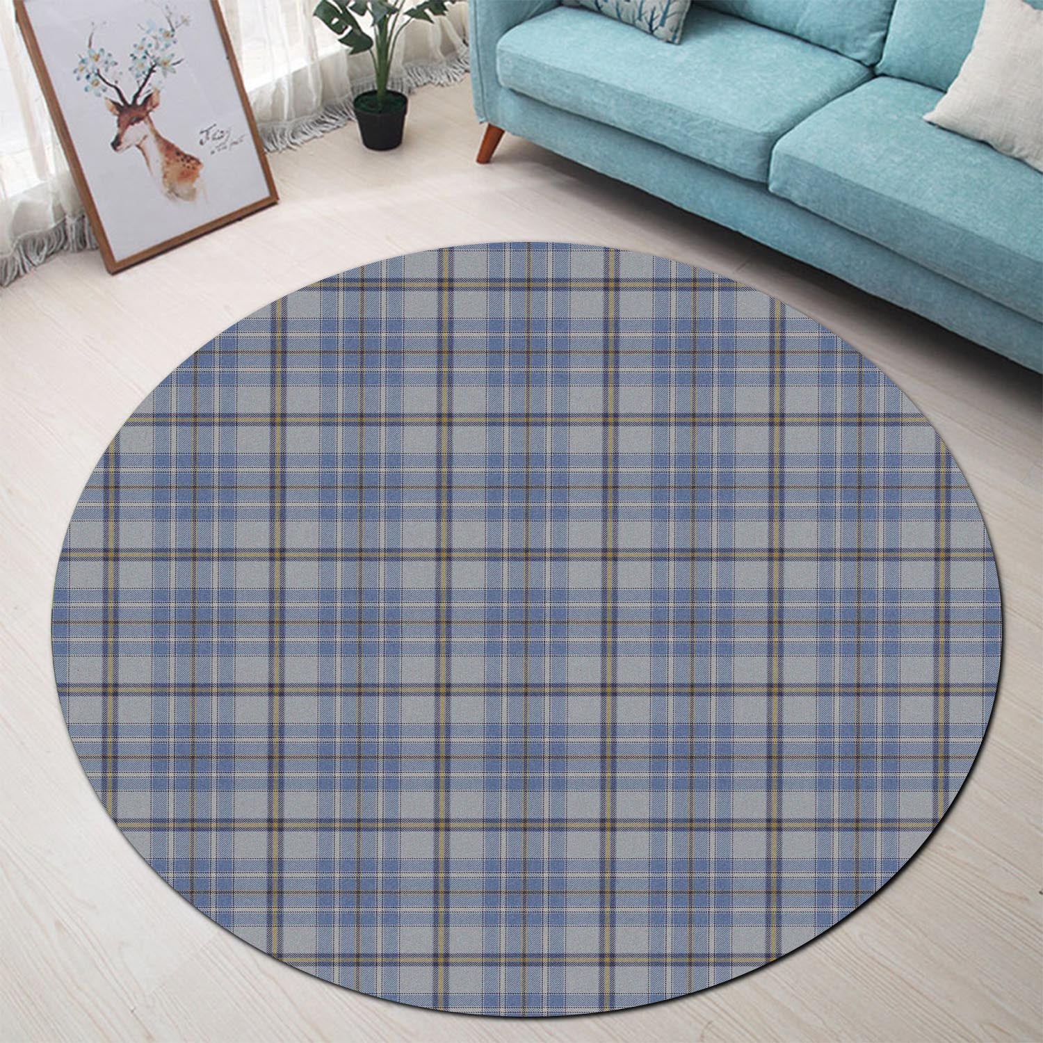 tweedie-tartan-round-rug