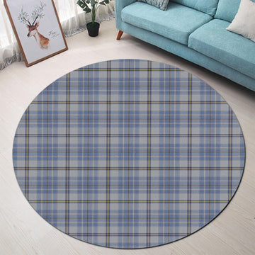 Tweedie Tartan Round Rug