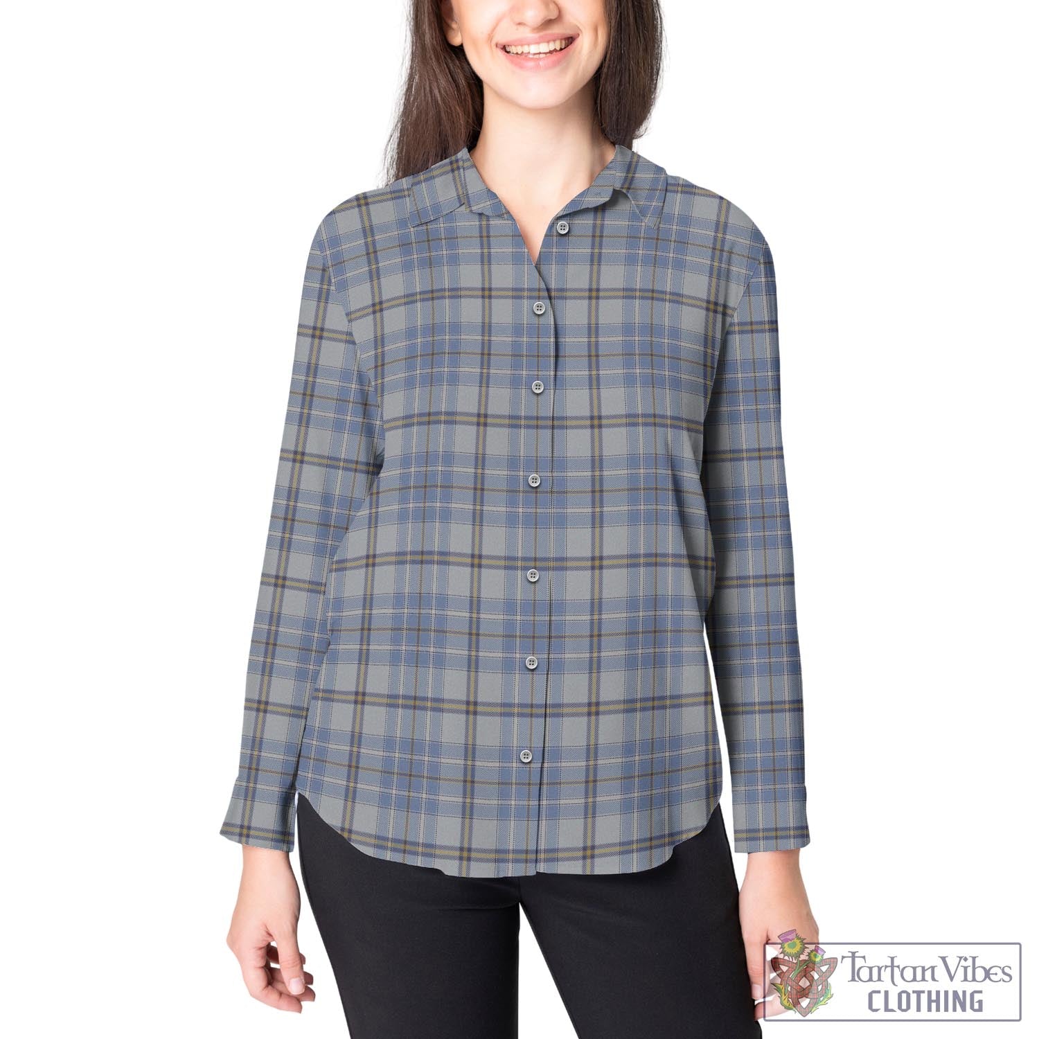 Tweedie Tartan Womens Casual Shirt