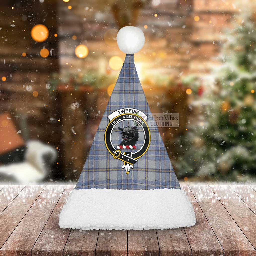 Tartan Vibes Clothing Tweedie Tartan Christmas Santa Hats with Family Crest