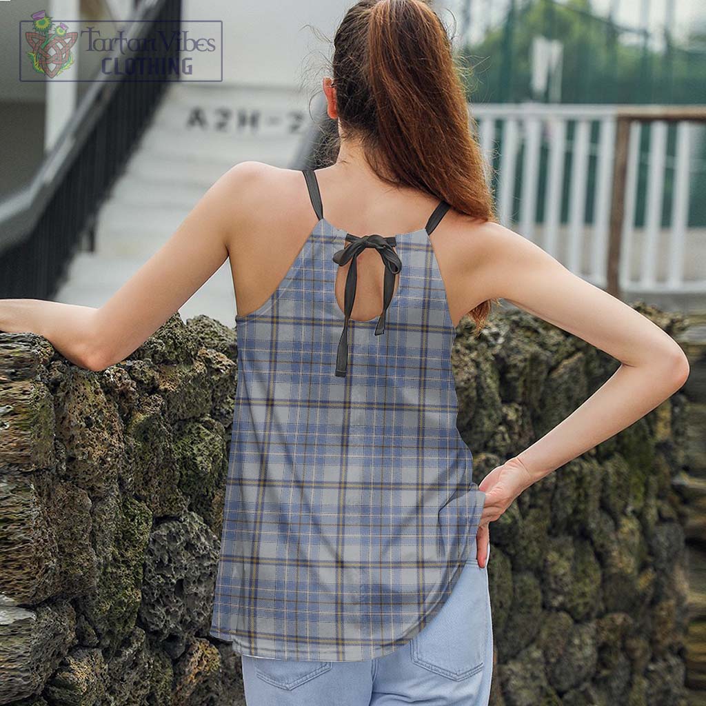 Tartan Vibes Clothing Tweedie Tartan Loose Halter Neck Camisole