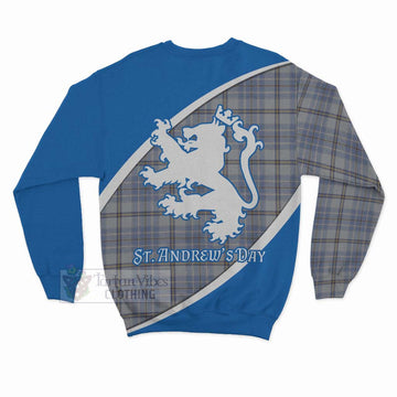 Tweedie Family Crest Tartan Sweatshirt Celebrate Saint Andrew's Day in Style