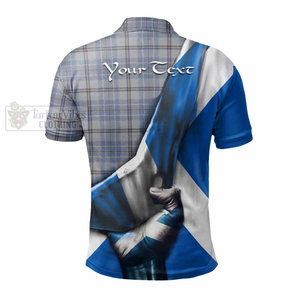 Tartan Vibes Clothing Tweedie Tartan Polo Shirt with Family Crest Scotland Patriotic Style