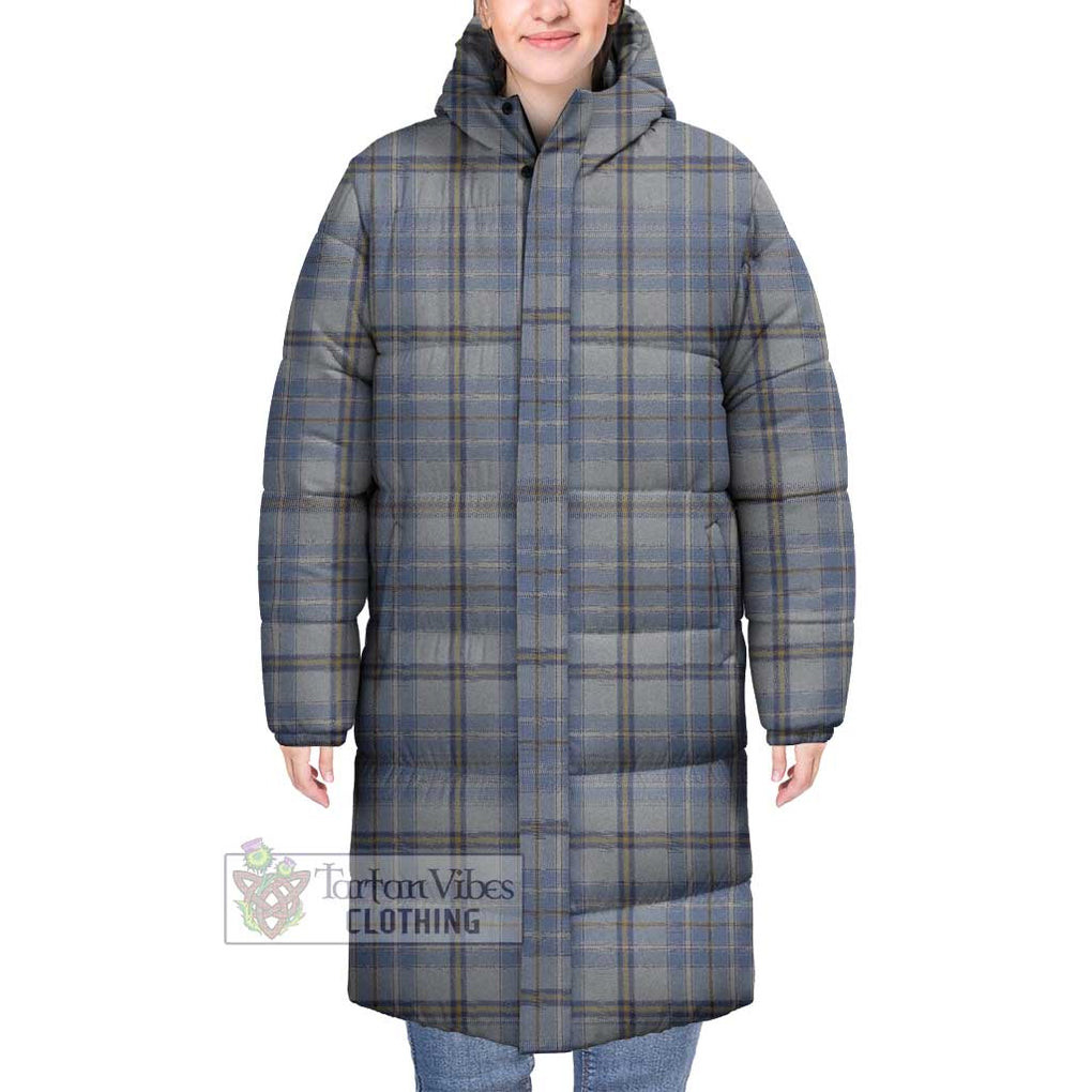 Tartan Vibes Clothing Tweedie Tartan Long Down Jacket