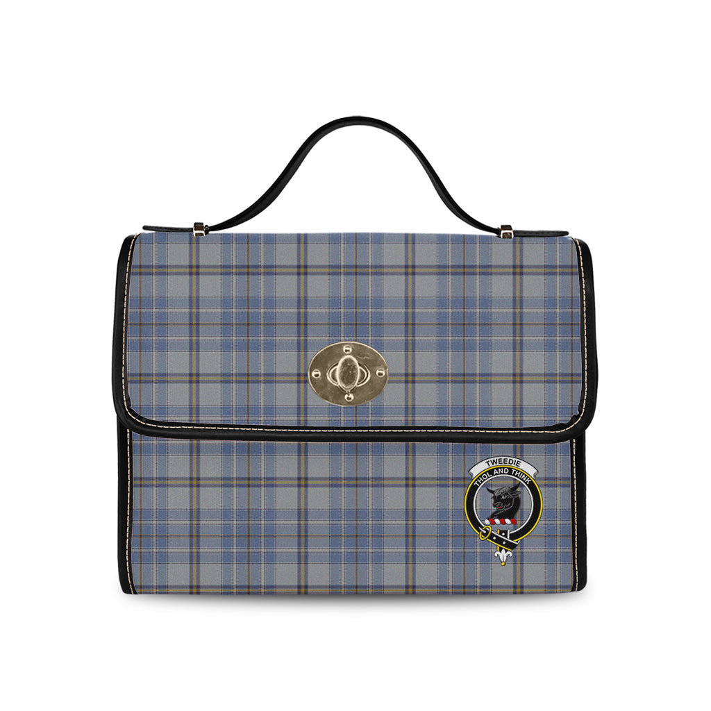 tweedie-tartan-leather-strap-waterproof-canvas-bag-with-family-crest