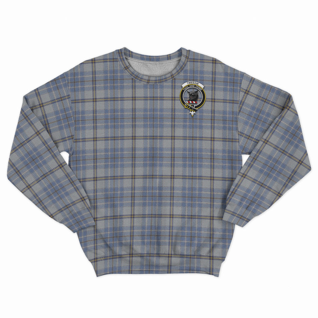 Tweedie Tartan Sweatshirt with Family Crest - Tartan Vibes Clothing