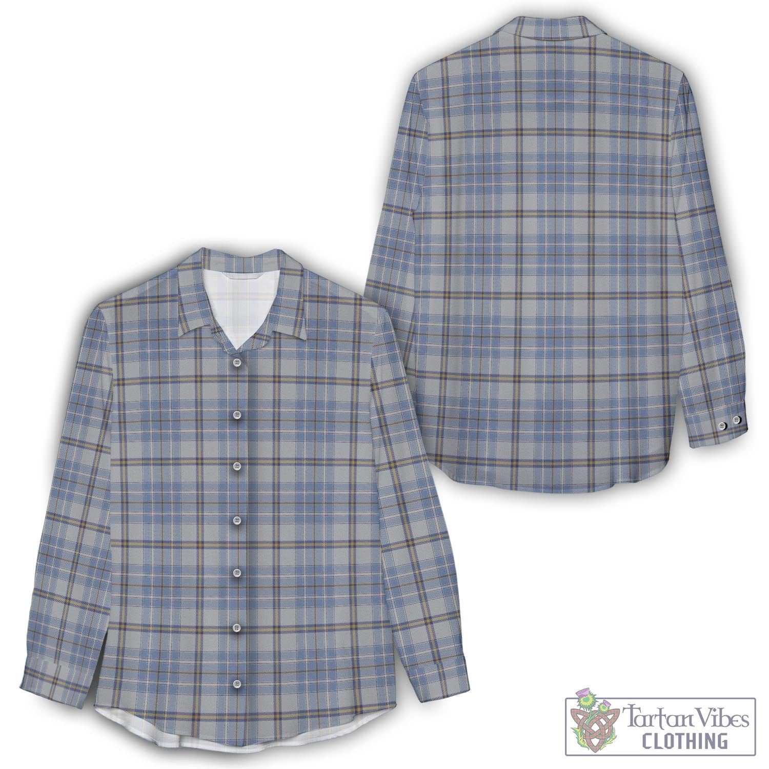 Tweedie Tartan Womens Casual Shirt