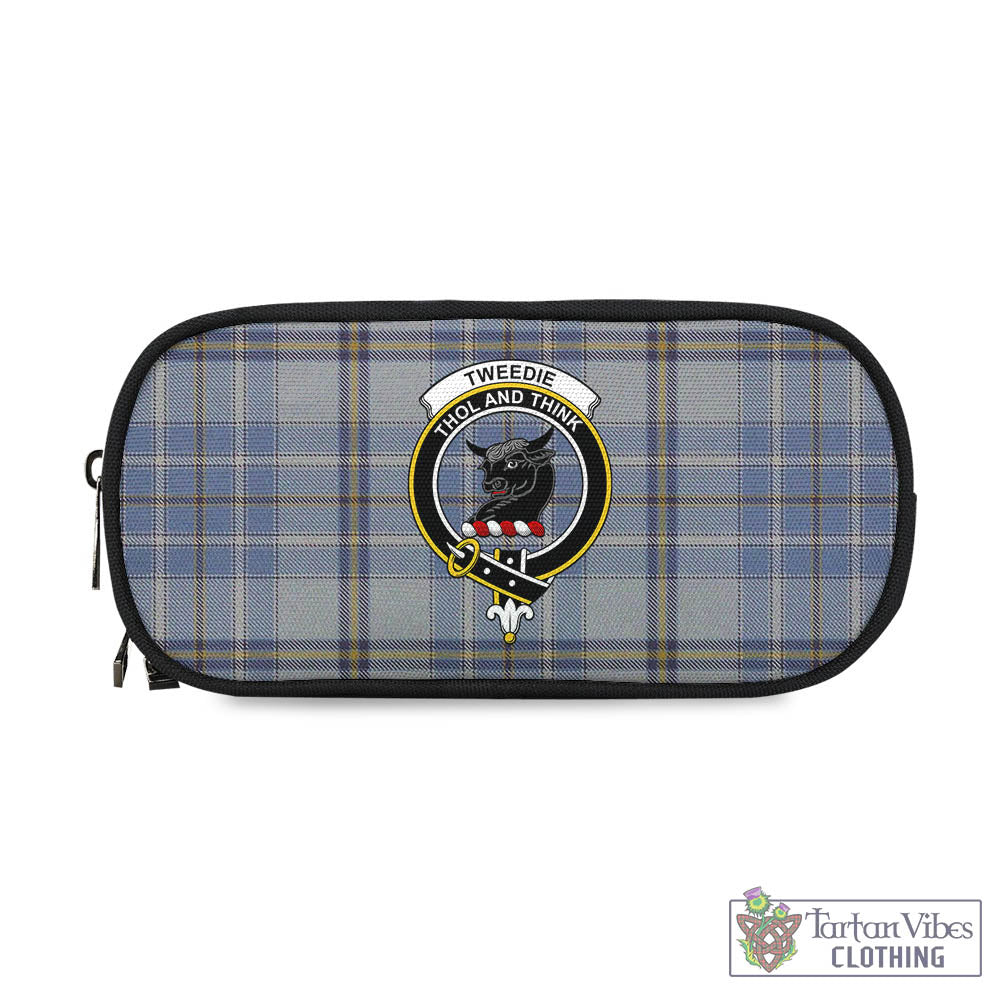 Tartan Vibes Clothing Tweedie Tartan Pen and Pencil Case with Family Crest