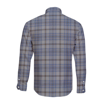 Tweedie Tartan Long Sleeve Button Up Shirt with Family Crest