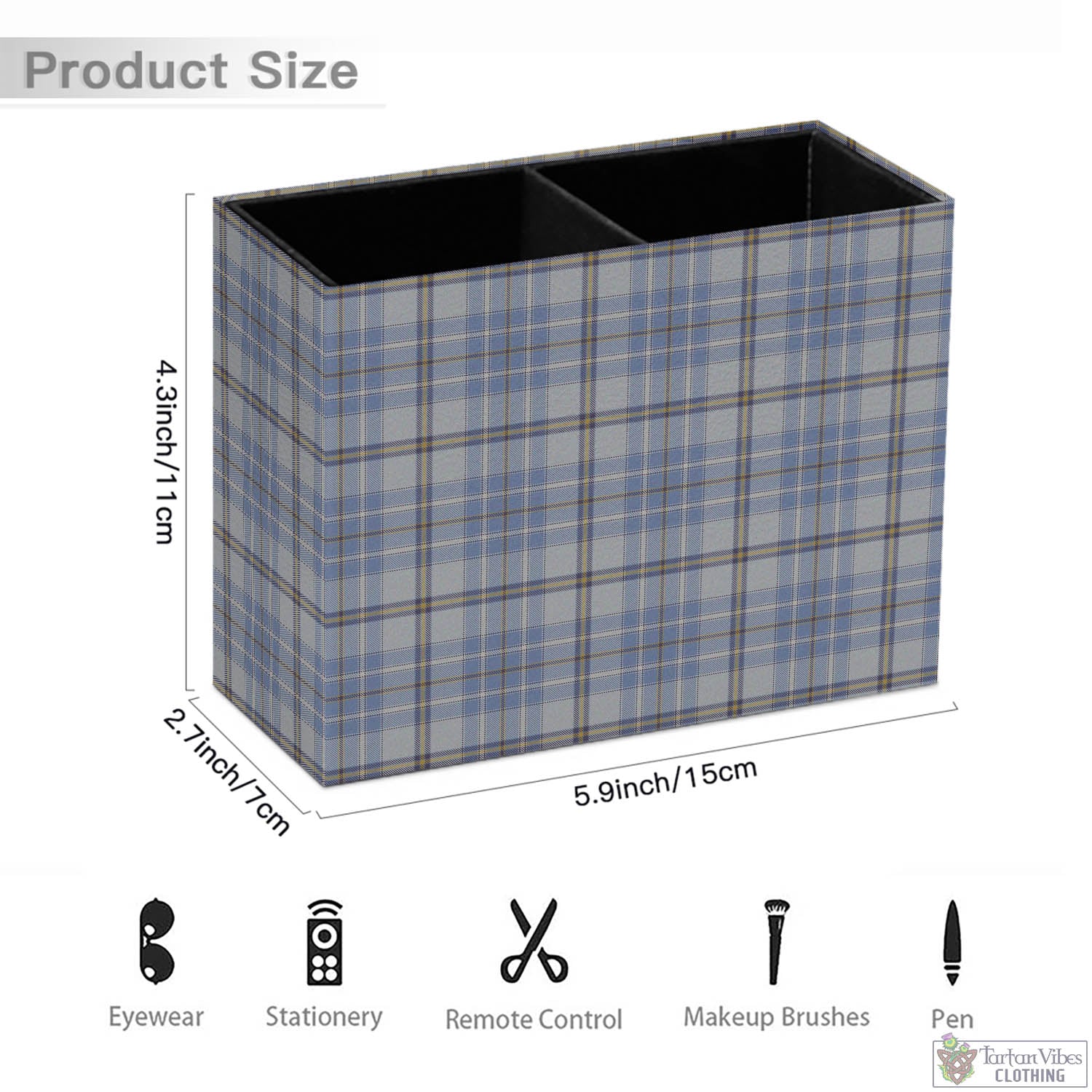 Tartan Vibes Clothing Tweedie Tartan Pen Holder