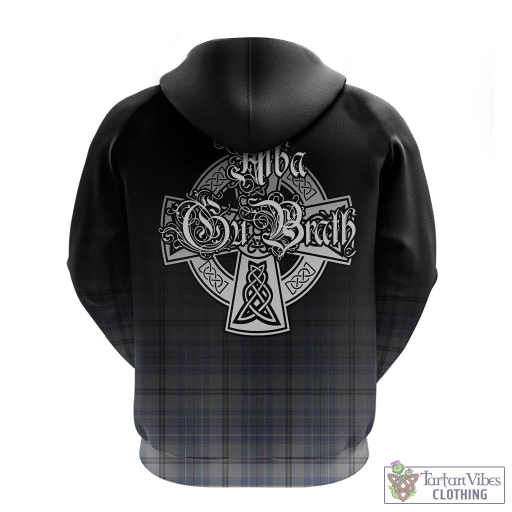 Tartan Vibes Clothing Tweedie Tartan Hoodie Featuring Alba Gu Brath Family Crest Celtic Inspired