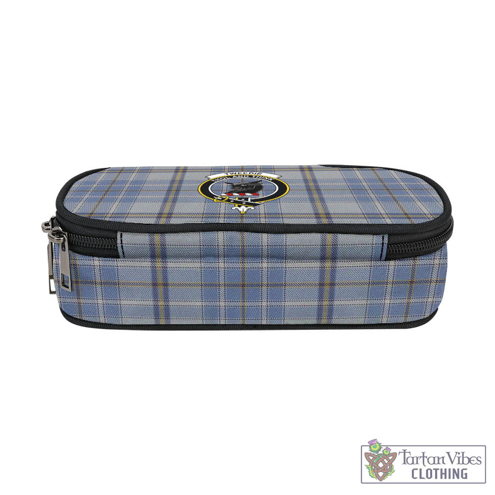 Tartan Vibes Clothing Tweedie Tartan Pen and Pencil Case with Family Crest