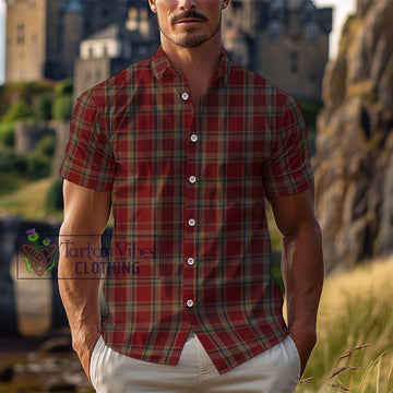 Tyrone County Ireland Tartan Cotton Hawaiian Shirt