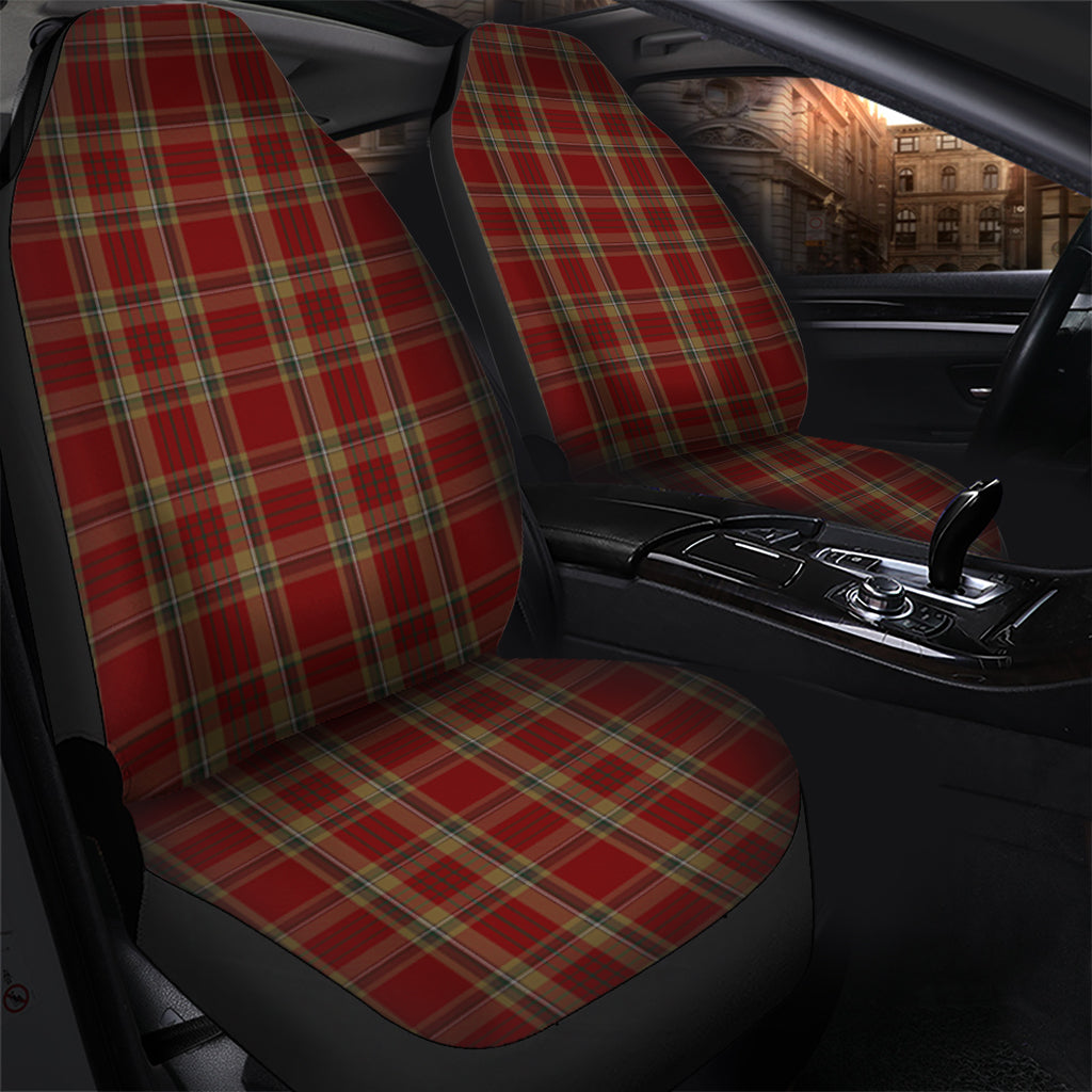 Tyrone County Ireland Tartan Car Seat Cover One Size - Tartanvibesclothing
