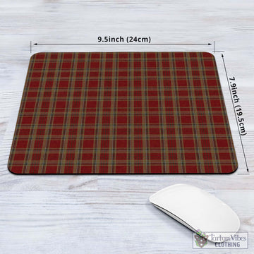 Tyrone County Ireland Tartan Mouse Pad