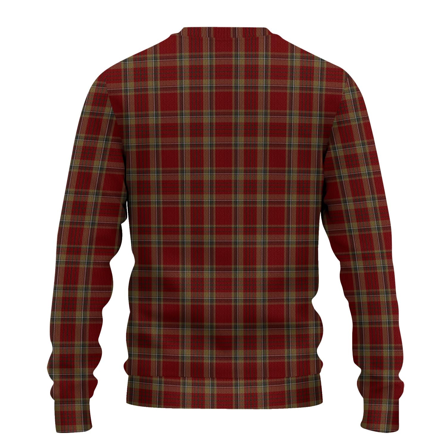 Tyrone County Ireland Tartan Knitted Sweater - Tartanvibesclothing