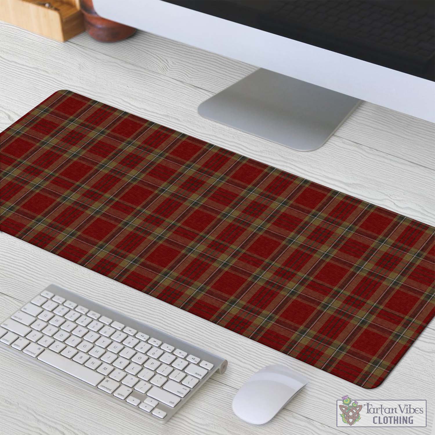 Tartan Vibes Clothing Tyrone County Ireland Tartan Mouse Pad