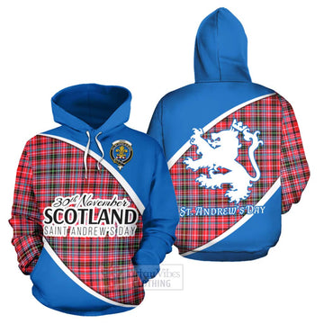 Udny Family Crest Tartan Hoodie Celebrate Saint Andrew's Day in Style