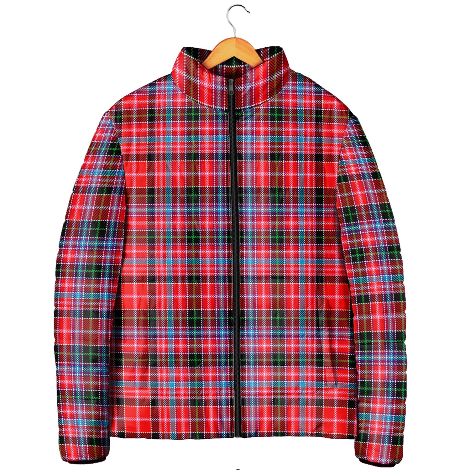 Udny Tartan Padded Jacket Men's Padded Jacket - Tartan Vibes Clothing