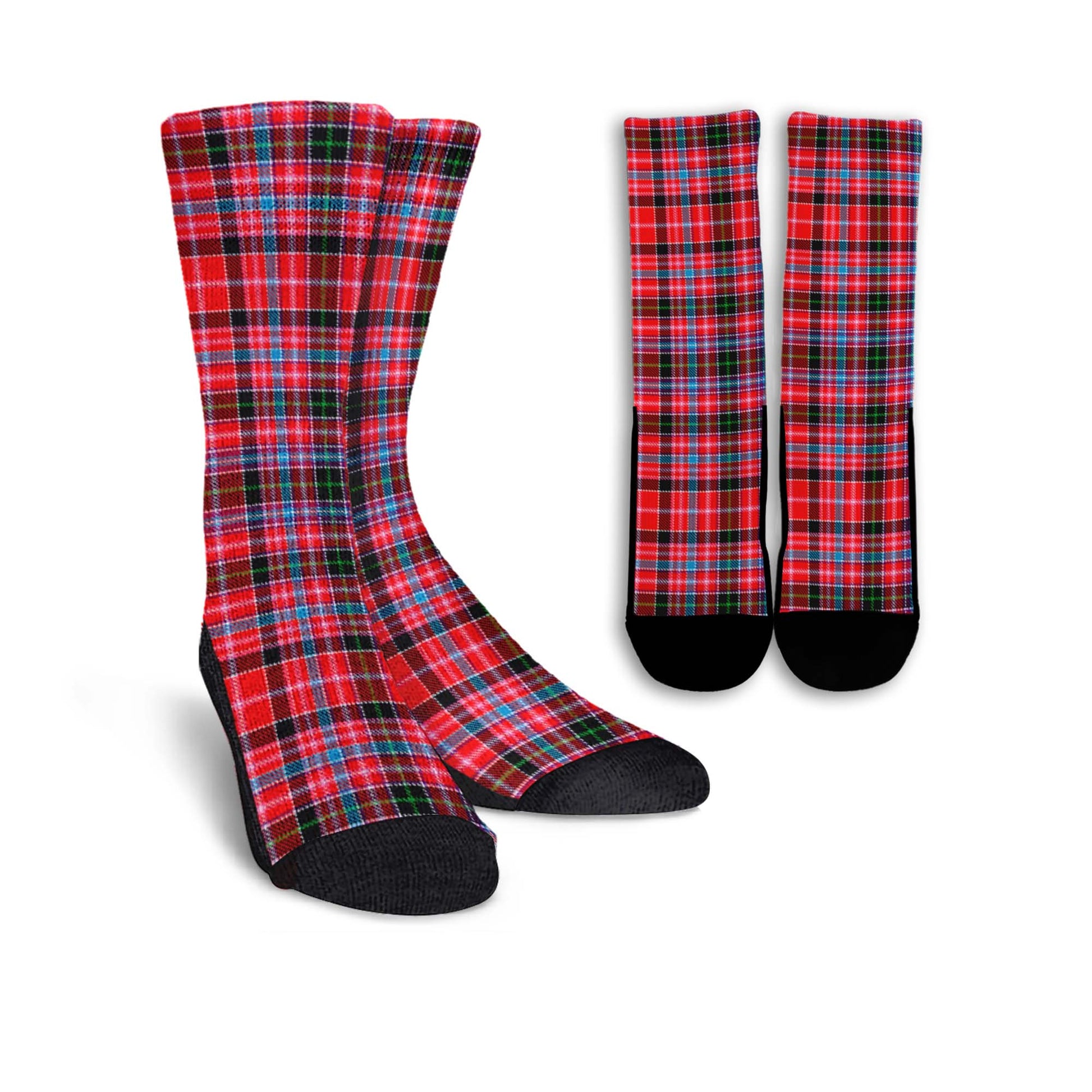 Udny Tartan Crew Socks - Tartanvibesclothing