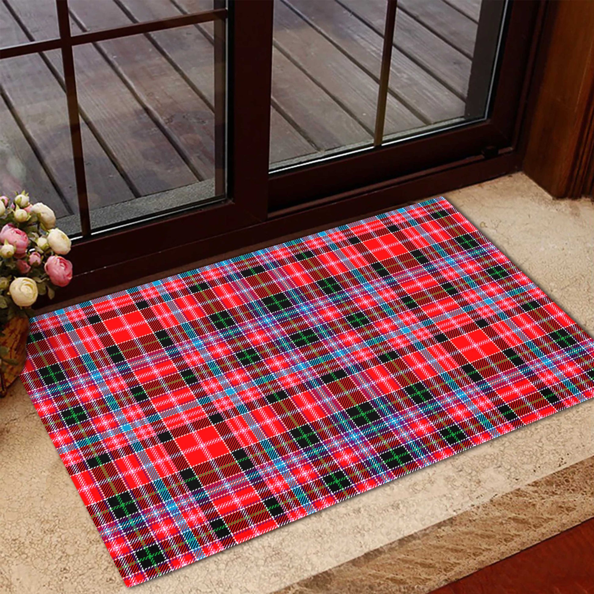 Udny Tartan Door Mat - Tartanvibesclothing Shop