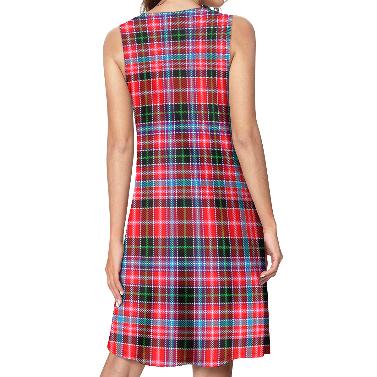 Udny Tartan Womens Casual Dresses - Tartanvibesclothing