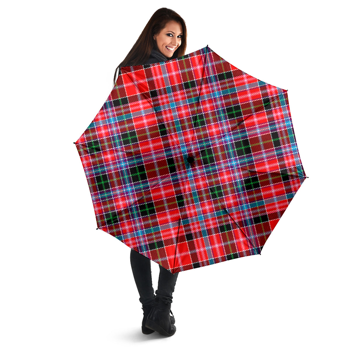 Udny Tartan Umbrella - Tartanvibesclothing