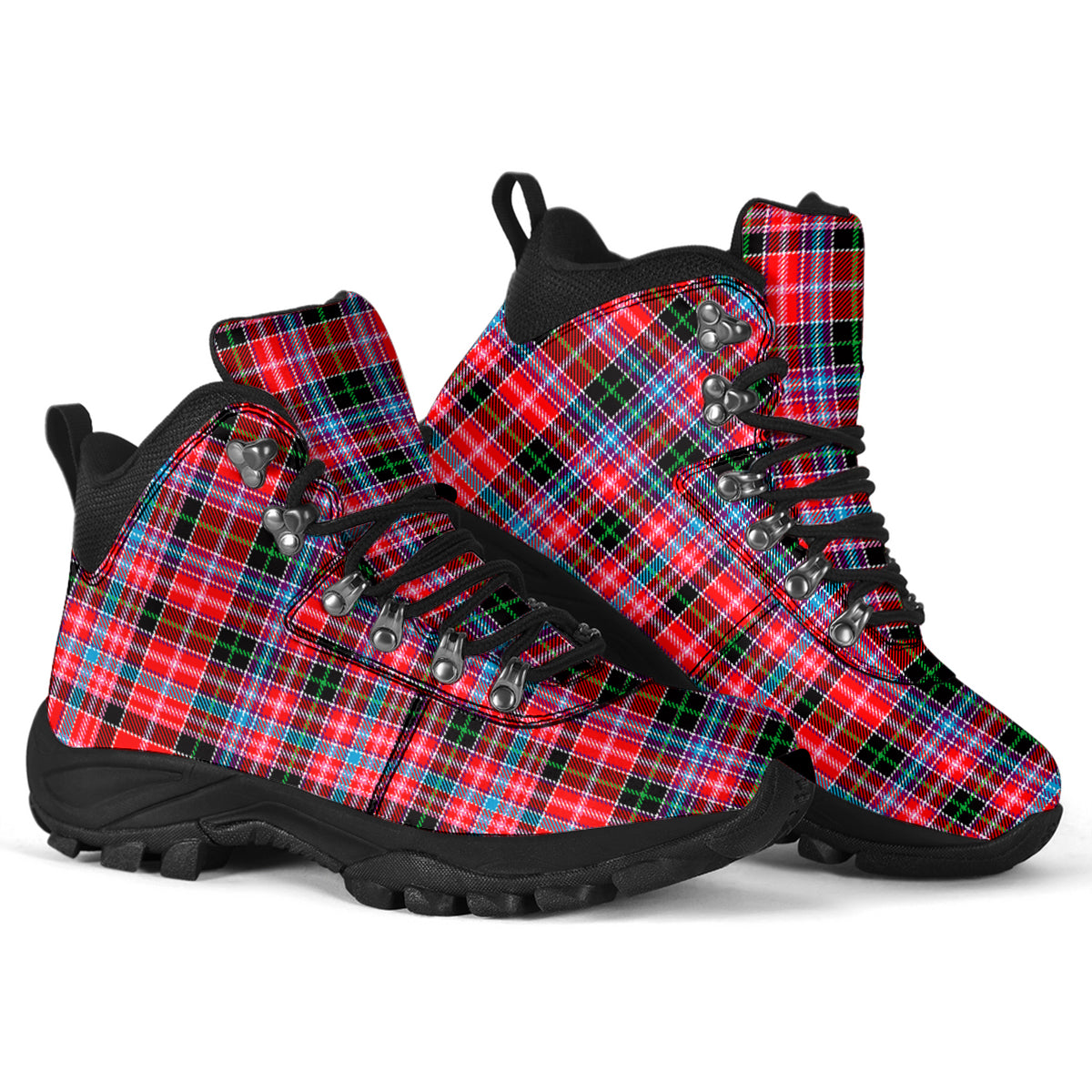 Udny Tartan Alpine Boots - Tartanvibesclothing