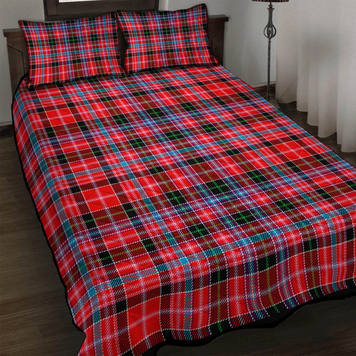 Udny Tartan Quilt Bed Set - Tartan Vibes Clothing