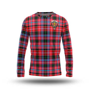 Udny Tartan Long Sleeve T-Shirt with Family Crest