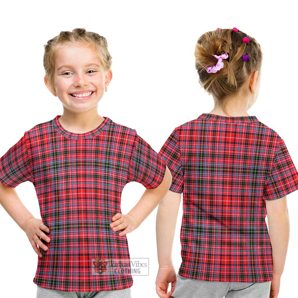 Udny Tartan Kid T-Shirt - Tartanvibesclothing Shop