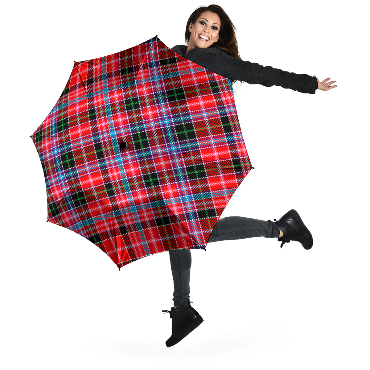 Udny Tartan Umbrella - Tartanvibesclothing