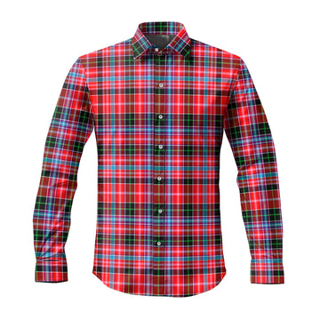 Udny Tartan Long Sleeve Button Up Shirt