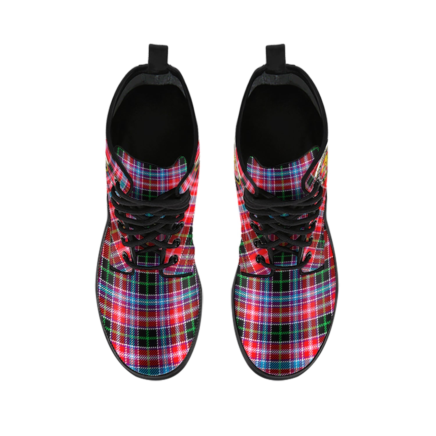 udny-tartan-leather-boots-with-family-crest